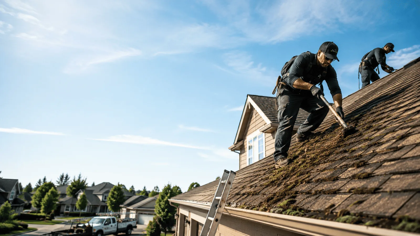 Roof Moss Removal in Glidden, TX near me